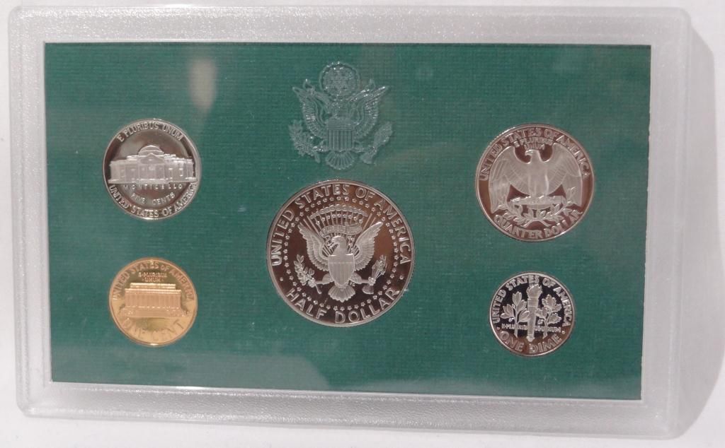 1996 UNITED STATES MINT PROOF SET visual data 5