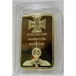1 Troy Ounce 999/1000 Gold Bar