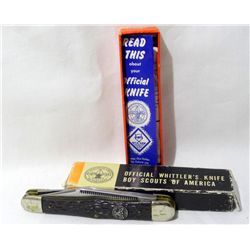 Official Whittler's Knife Boys Scouts of  America