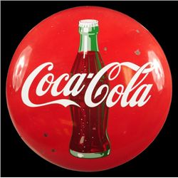 Coca-Cola Porecelain Button Sign