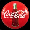 Image 1 : Coca-Cola Porecelain Button Sign