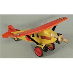 Keystone Air Mail Steel Toy Airplane