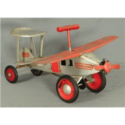 Keystone Air Mail Steel Toy Airplane