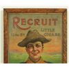 Image 2 : Recruit Cigars Lithographed Advertising Sign