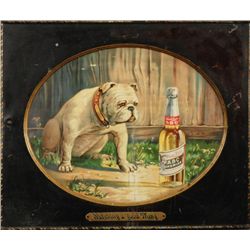 ABC Bohemian Beer Self Framed Tin Sign