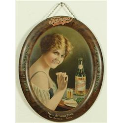 Lone Star Beer Tango Lithographed Tin Sign