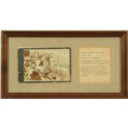 Theodore Roosevelt 1905 Austin Texas Photograph
