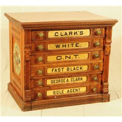 Clark's Spool Cabinet