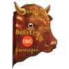 Image 1 : UMC Bulls Eye Cartridges Die Cut Flange Sign