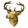 Image 1 : Buck Cigars Tin Die-Cut Advertising Sign