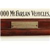 Image 10 : McFarlan Carriage Co. Lockhart Texas Sign Rare