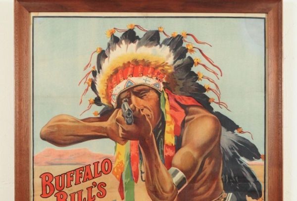 Buffalo Bill & Pawnee Bill Wild West Show Poster