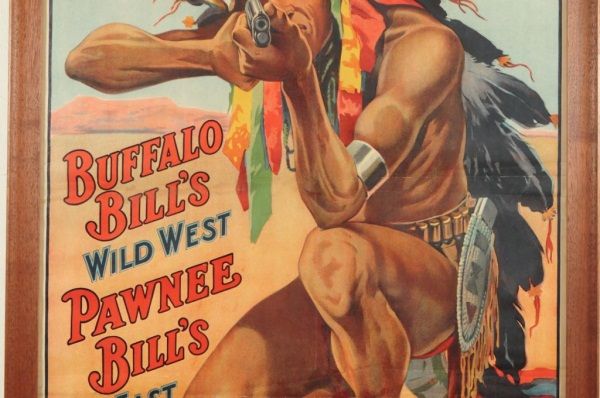 Buffalo Bill & Pawnee Bill Wild West Show Poster