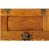 Image 8 : American Oak Ornate Patriotic Ice Box