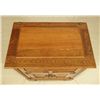 Image 9 : American Oak Ornate Patriotic Ice Box