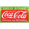 Image 1 : Coca-Cola Porcelain Drug Store Sign