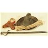 Image 1 : Mexican Revolution Era Sombrero, Hoster, & Sword