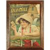 Image 1 : Old Mill Cigarettes Litho Sign in Original Frame