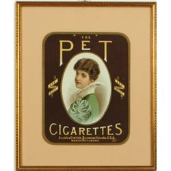 Pet Cigarettes Advertising Sign