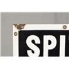 Image 2 : "No Spitting" Train Station Porcelain Sign