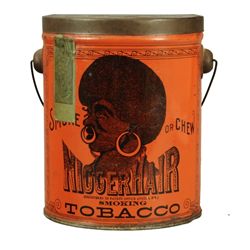Nigger Hair Tobacco Tin