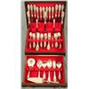 Image 1 : 80 Pc Wallace Sterling Silver Flatware Set in Case