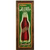 Image 1 : Pepsi-Cola Embossed Tin Bottle Sign