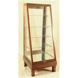 Slant Front Upright Country Store Display Case
