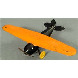 Pressed Steel Toy Airplane