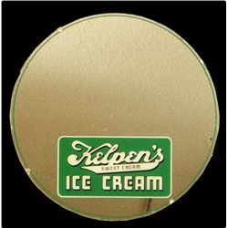 Kelpen's Ice Cream Advertising Mirror