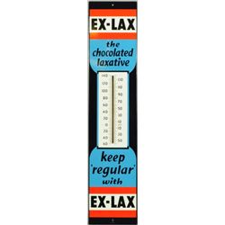 Ex-Lax Porcelain Advertising Thermometer
