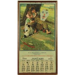 1929 Austin Texas DeLaval Separators Calendar