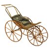 Image 1 : Antique Stenciled Baby Buggy