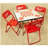Image 1 : Coca-Cola Game Table With 4 Chairs