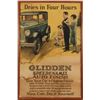 Image 1 : Glidden Speedenamel Auto Finish Car Paint Sign