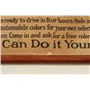 Image 4 : Glidden Speedenamel Auto Finish Car Paint Sign