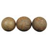 Image 1 : Collection of 3 Cannon Balls