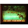 Image 2 : Lonestar Beer Pasture Sign in Ranch Oak Frame