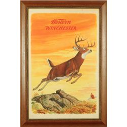 Winchester Deer Poster