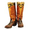 Image 1 : Pair of  Custom Cowboy Boots