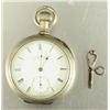 Image 3 : Silver Key-Wind E Howard & Co Boston Pocket Watch