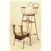 Image 1 : Wire Shoe Shine Stand with Drawer