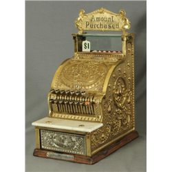 National Brass Cash Register No. 313