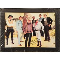 Clayton Moore Autograph Poster