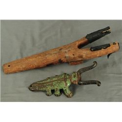 2 Antique Boot Jacks