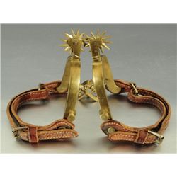 Pair Of Brass Spurs