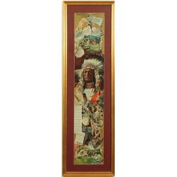 Hiawatha's Wooing Indian Calendar