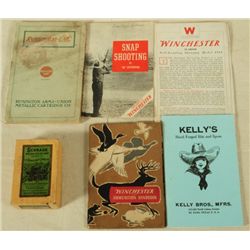 Winchester Books & 1913 Remington Gun Catalog