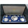 Image 1 : 1977 Panama 9 Coin Silver Proof Set