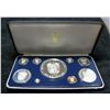 Image 2 : 1977 Panama 9 Coin Silver Proof Set